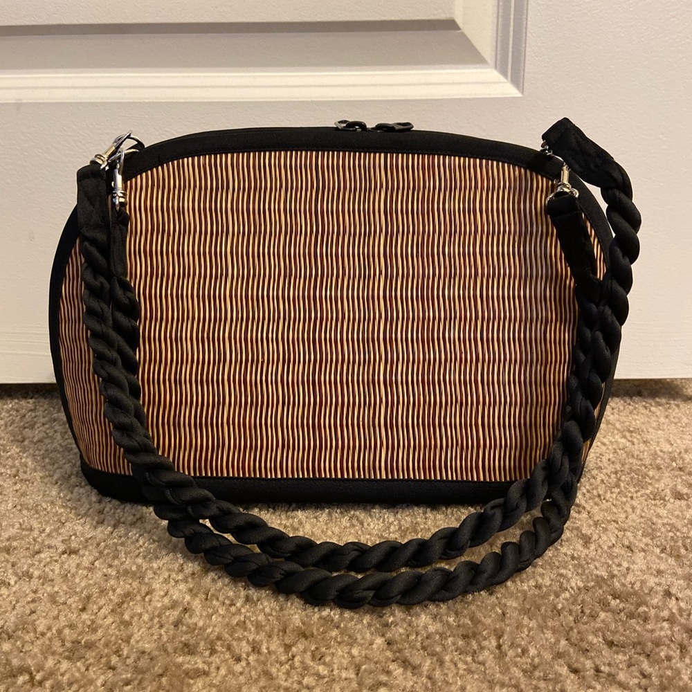 Tatami mat bucket purse